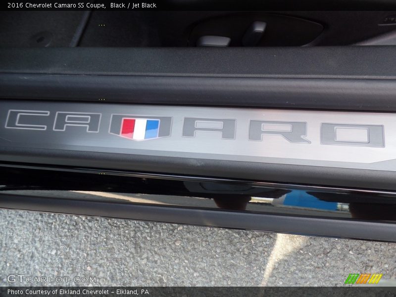 Black / Jet Black 2016 Chevrolet Camaro SS Coupe