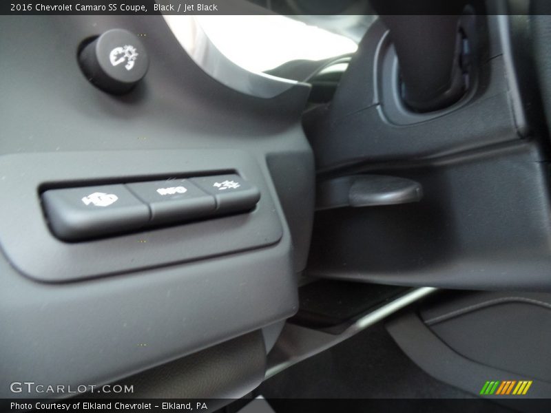 Black / Jet Black 2016 Chevrolet Camaro SS Coupe