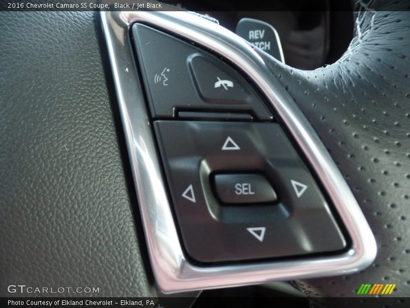 Controls of 2016 Camaro SS Coupe