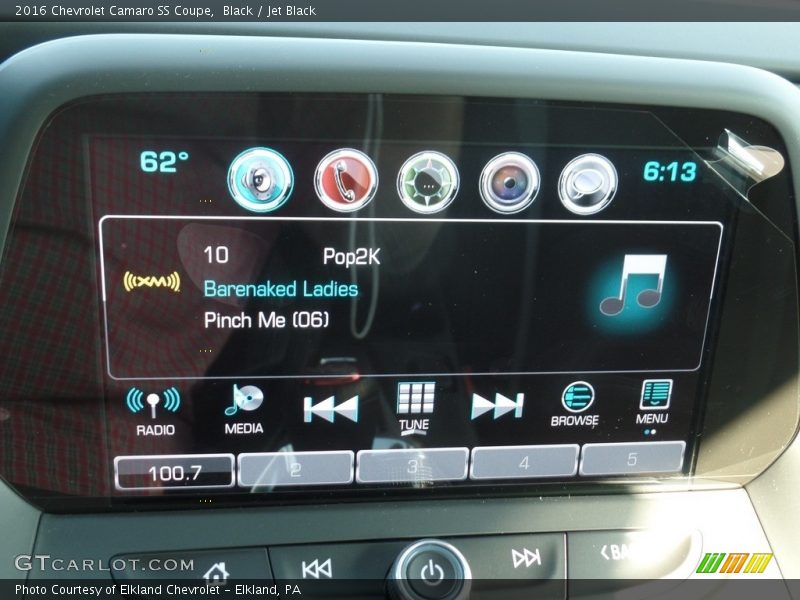 Black / Jet Black 2016 Chevrolet Camaro SS Coupe