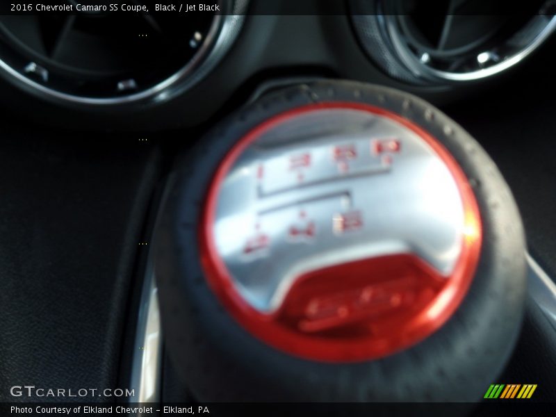 Black / Jet Black 2016 Chevrolet Camaro SS Coupe