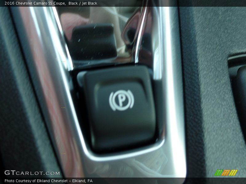 Black / Jet Black 2016 Chevrolet Camaro SS Coupe