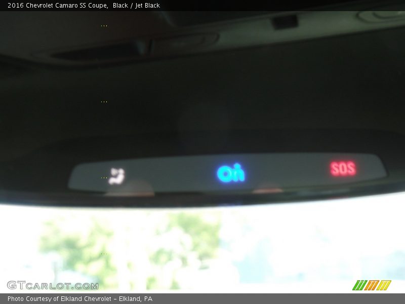 Black / Jet Black 2016 Chevrolet Camaro SS Coupe