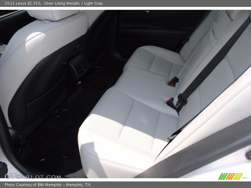 Silver Lining Metallic / Light Gray 2013 Lexus ES 350