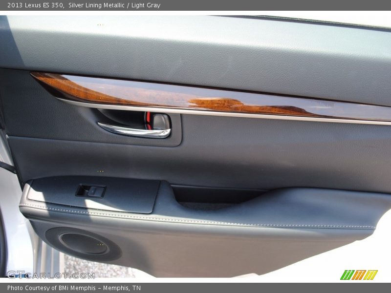 Silver Lining Metallic / Light Gray 2013 Lexus ES 350
