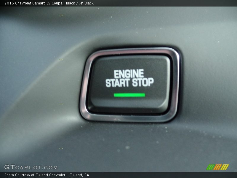 Black / Jet Black 2016 Chevrolet Camaro SS Coupe