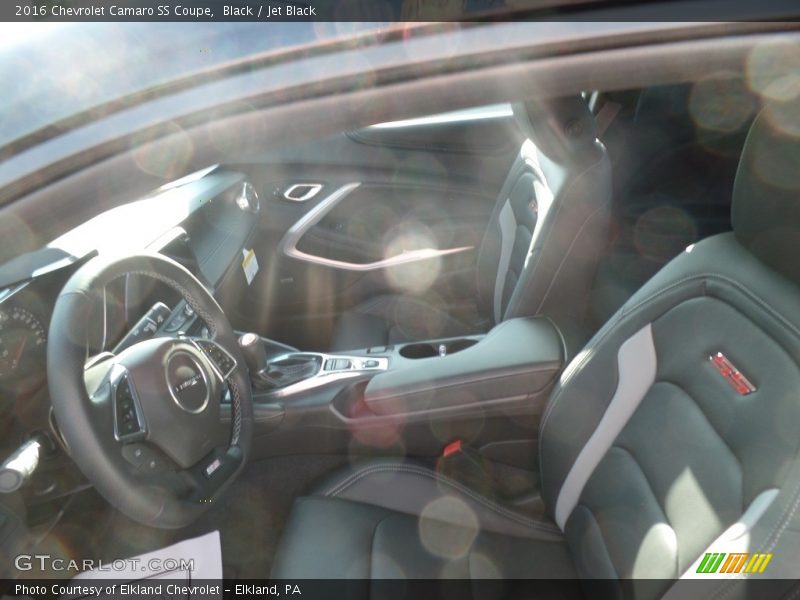Black / Jet Black 2016 Chevrolet Camaro SS Coupe