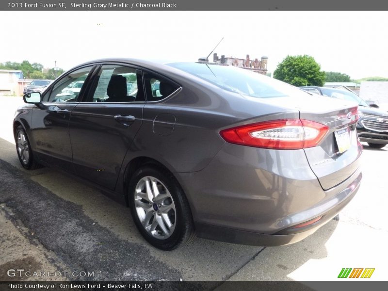 Sterling Gray Metallic / Charcoal Black 2013 Ford Fusion SE
