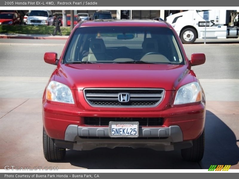 Redrock Pearl / Saddle 2005 Honda Pilot EX-L 4WD