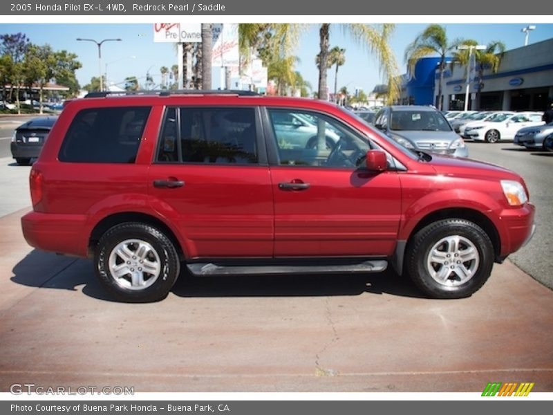 Redrock Pearl / Saddle 2005 Honda Pilot EX-L 4WD