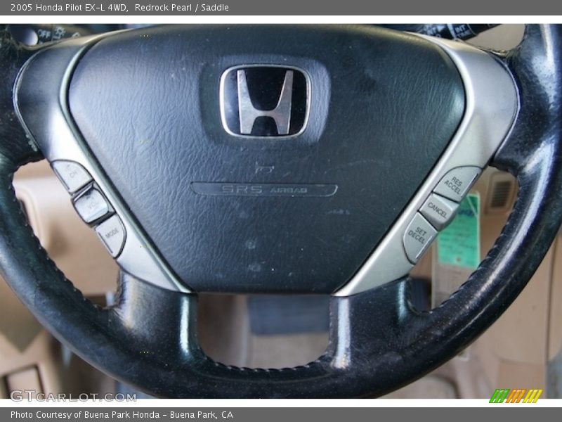Redrock Pearl / Saddle 2005 Honda Pilot EX-L 4WD