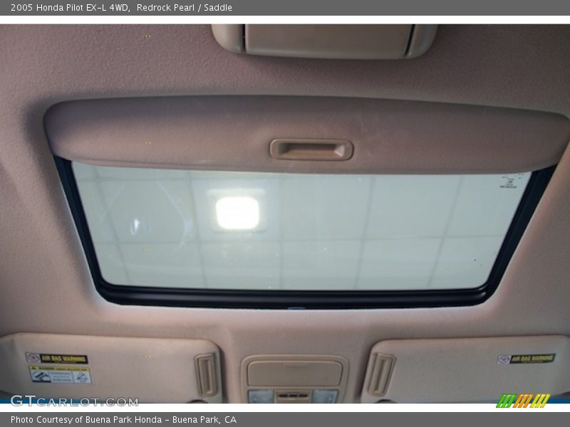 Redrock Pearl / Saddle 2005 Honda Pilot EX-L 4WD