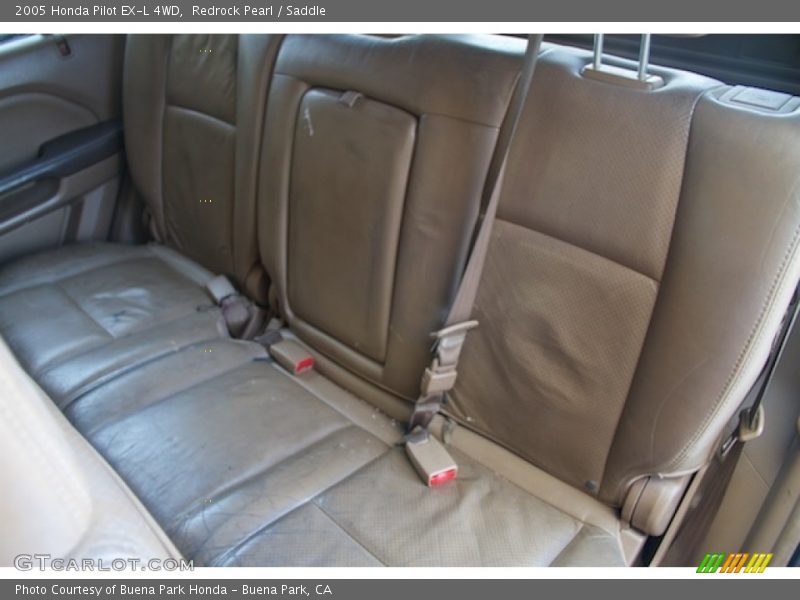 Redrock Pearl / Saddle 2005 Honda Pilot EX-L 4WD