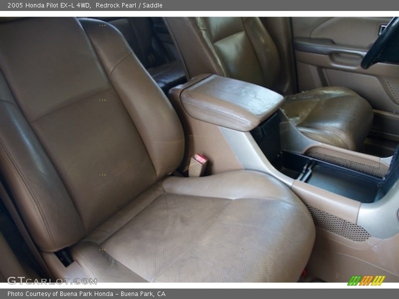 Redrock Pearl / Saddle 2005 Honda Pilot EX-L 4WD