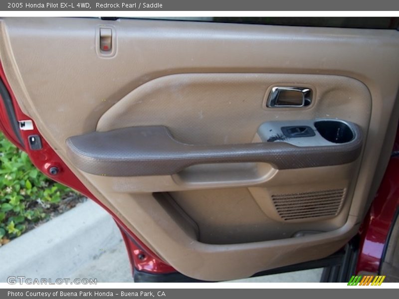 Redrock Pearl / Saddle 2005 Honda Pilot EX-L 4WD