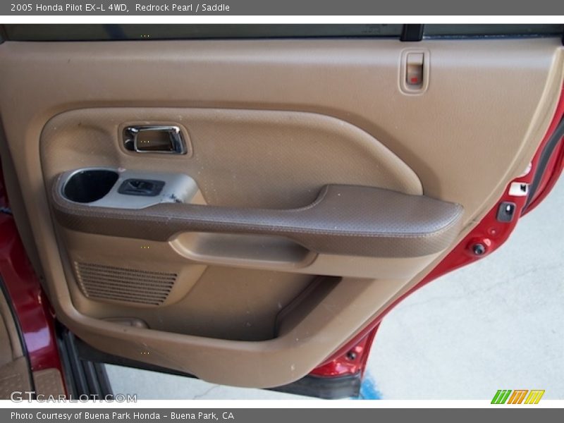 Redrock Pearl / Saddle 2005 Honda Pilot EX-L 4WD