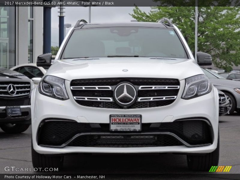 Polar White / Black 2017 Mercedes-Benz GLS 63 AMG 4Matic