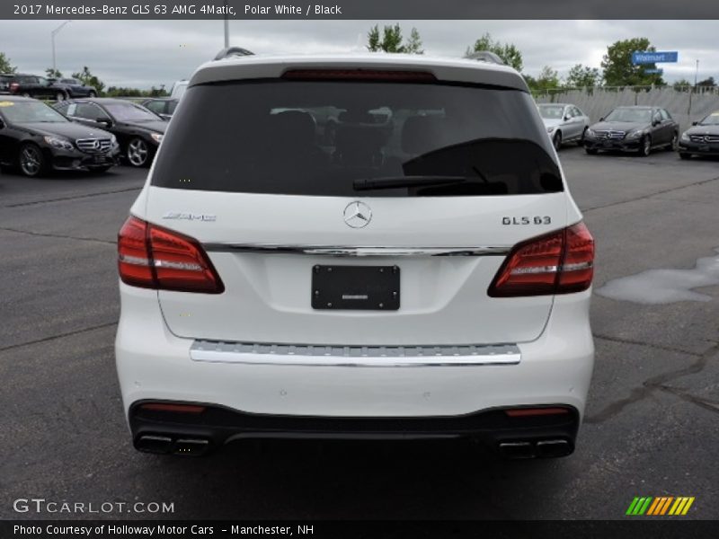 Polar White / Black 2017 Mercedes-Benz GLS 63 AMG 4Matic