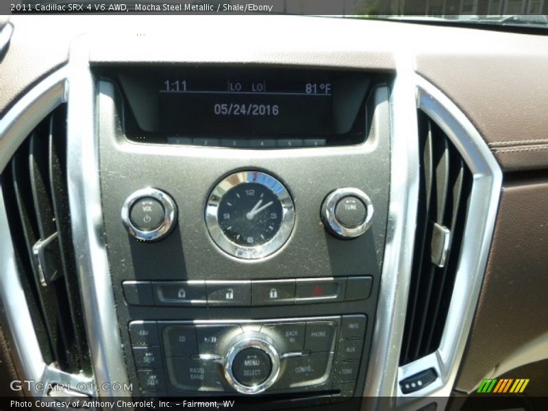 Mocha Steel Metallic / Shale/Ebony 2011 Cadillac SRX 4 V6 AWD