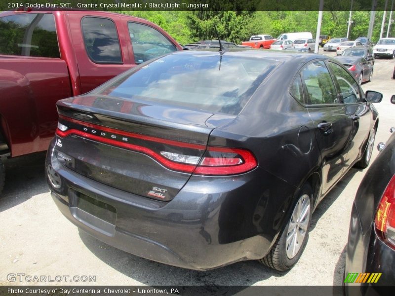 Granite Crystal Metallic / Black/Light Tungsten 2014 Dodge Dart SXT
