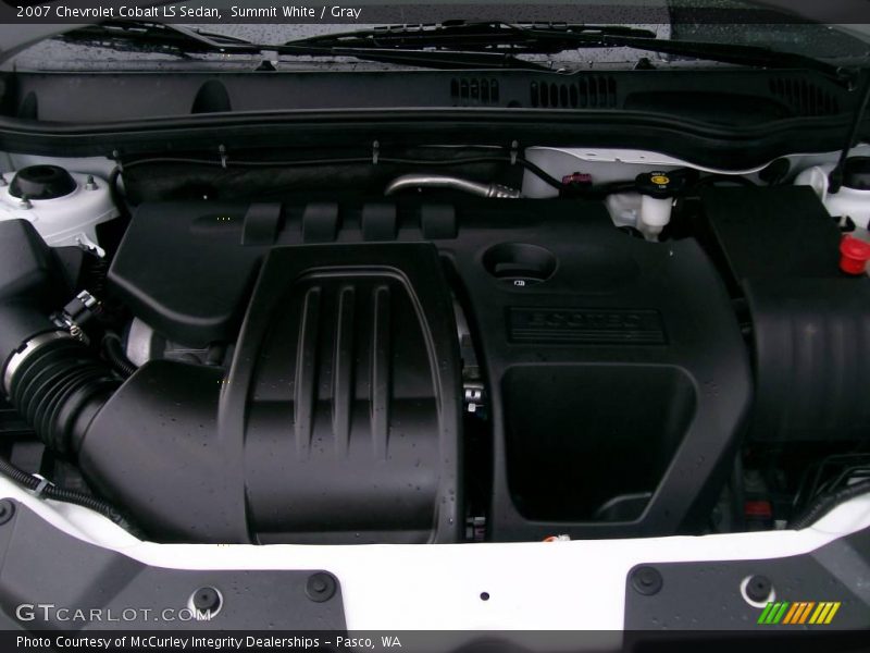 Summit White / Gray 2007 Chevrolet Cobalt LS Sedan