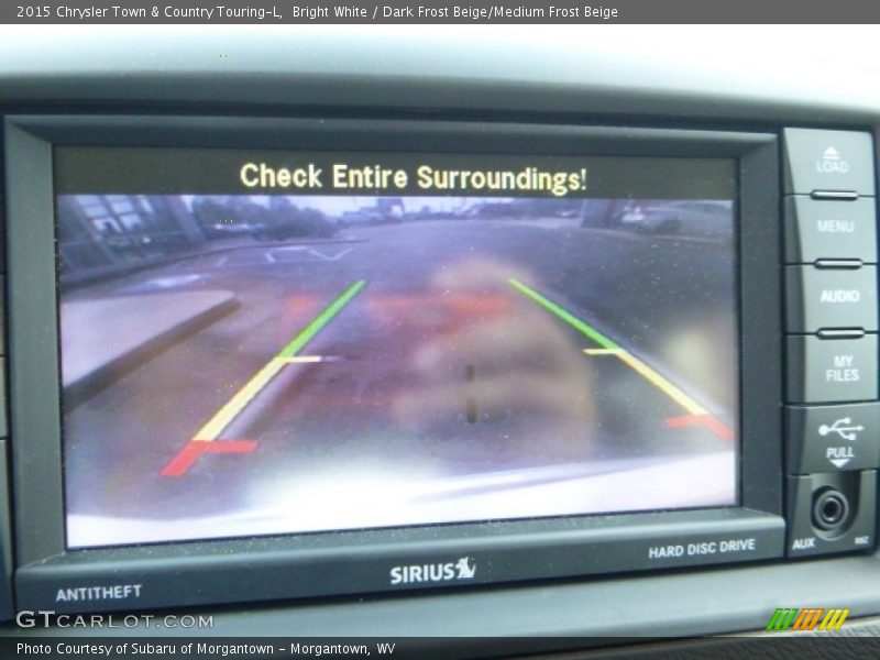 Bright White / Dark Frost Beige/Medium Frost Beige 2015 Chrysler Town & Country Touring-L