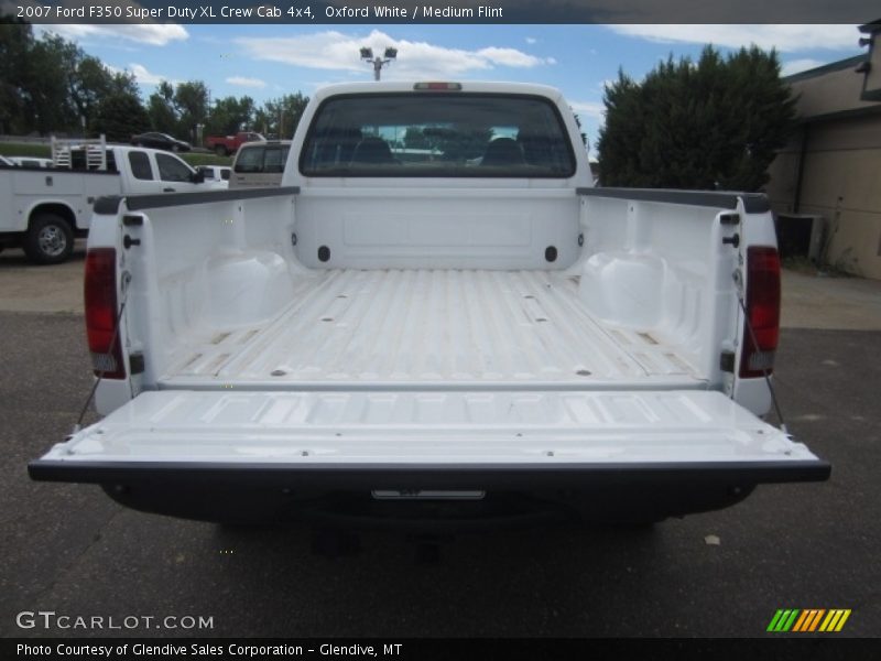 Oxford White / Medium Flint 2007 Ford F350 Super Duty XL Crew Cab 4x4