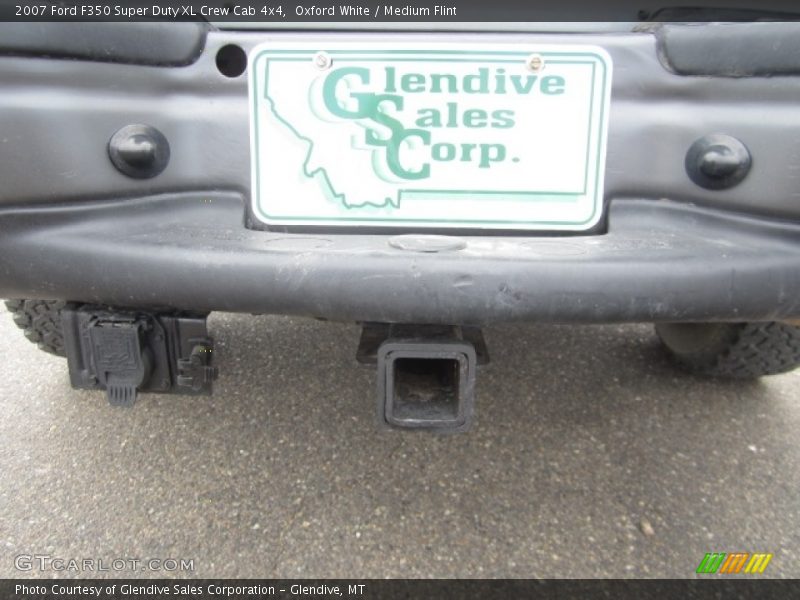 Oxford White / Medium Flint 2007 Ford F350 Super Duty XL Crew Cab 4x4
