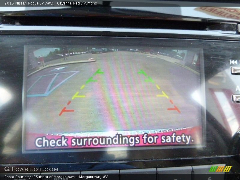 Cayenne Red / Almond 2015 Nissan Rogue SV AWD