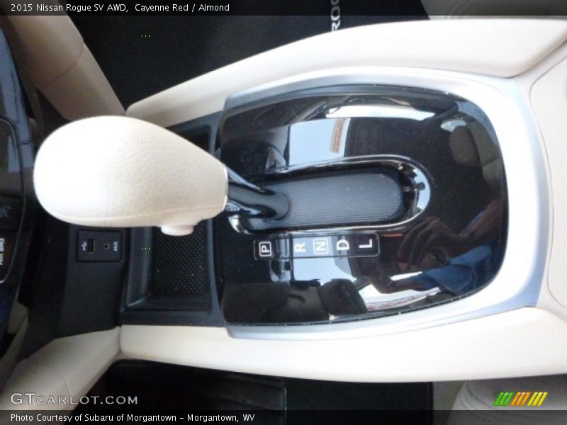 Cayenne Red / Almond 2015 Nissan Rogue SV AWD