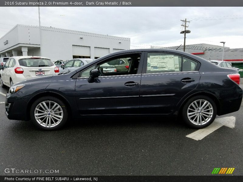 Dark Gray Metallic / Black 2016 Subaru Impreza 2.0i Premium 4-door