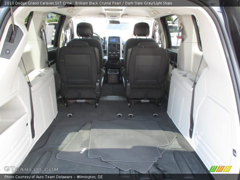 Brilliant Black Crystal Pearl / Dark Slate Gray/Light Shale 2010 Dodge Grand Caravan SXT Crew