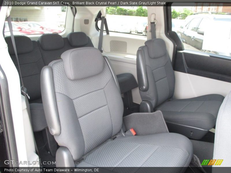 Brilliant Black Crystal Pearl / Dark Slate Gray/Light Shale 2010 Dodge Grand Caravan SXT Crew
