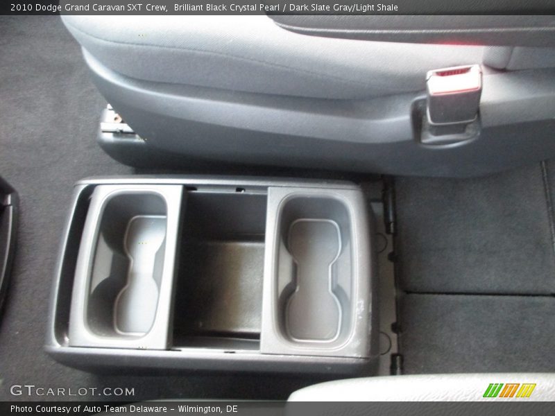 Brilliant Black Crystal Pearl / Dark Slate Gray/Light Shale 2010 Dodge Grand Caravan SXT Crew