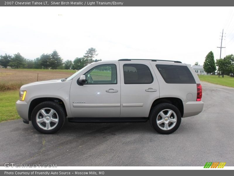 Silver Birch Metallic / Light Titanium/Ebony 2007 Chevrolet Tahoe LT
