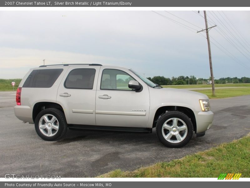 Silver Birch Metallic / Light Titanium/Ebony 2007 Chevrolet Tahoe LT