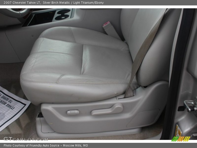 Silver Birch Metallic / Light Titanium/Ebony 2007 Chevrolet Tahoe LT