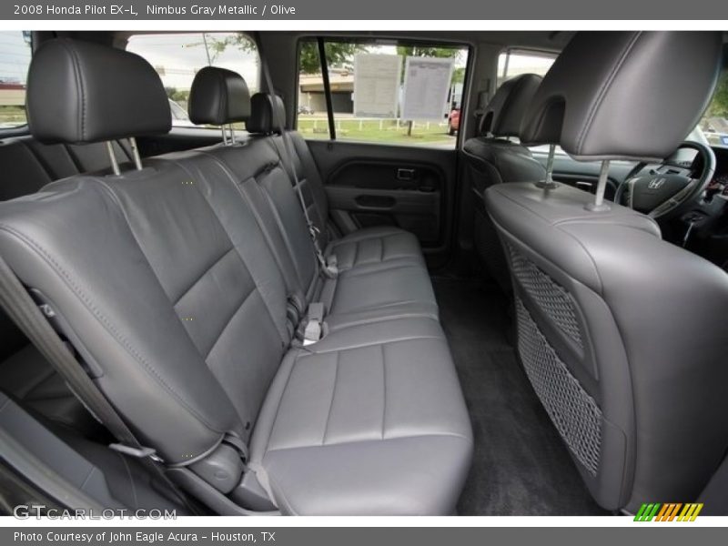 Nimbus Gray Metallic / Olive 2008 Honda Pilot EX-L