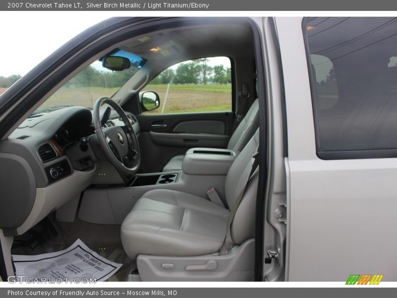 Silver Birch Metallic / Light Titanium/Ebony 2007 Chevrolet Tahoe LT