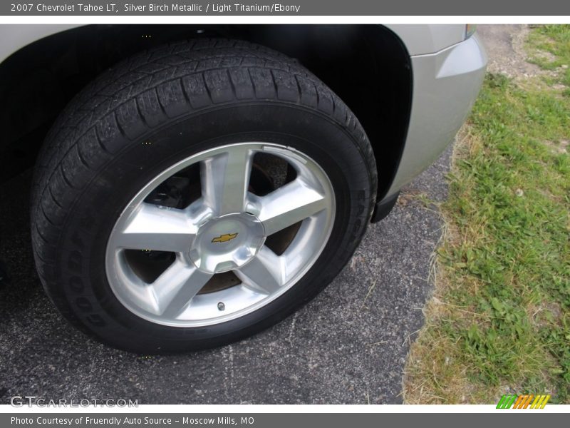 Silver Birch Metallic / Light Titanium/Ebony 2007 Chevrolet Tahoe LT