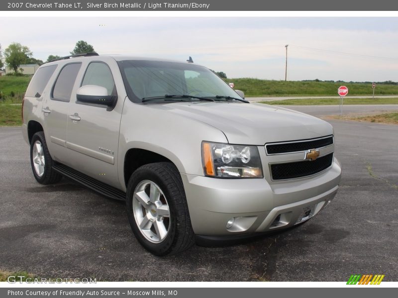 Silver Birch Metallic / Light Titanium/Ebony 2007 Chevrolet Tahoe LT