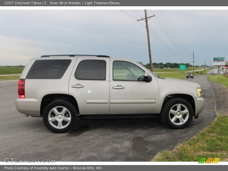 Silver Birch Metallic / Light Titanium/Ebony 2007 Chevrolet Tahoe LT