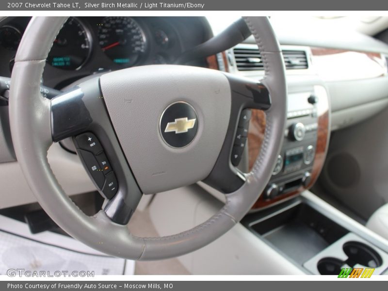 Silver Birch Metallic / Light Titanium/Ebony 2007 Chevrolet Tahoe LT