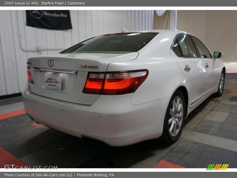 Starfire Pearl / Cashmere 2007 Lexus LS 460