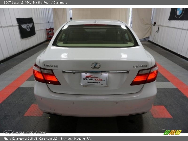 Starfire Pearl / Cashmere 2007 Lexus LS 460