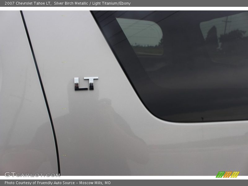 Silver Birch Metallic / Light Titanium/Ebony 2007 Chevrolet Tahoe LT