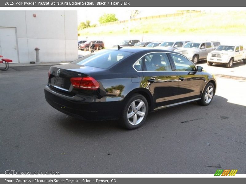 Black / Titan Black 2015 Volkswagen Passat Wolfsburg Edition Sedan