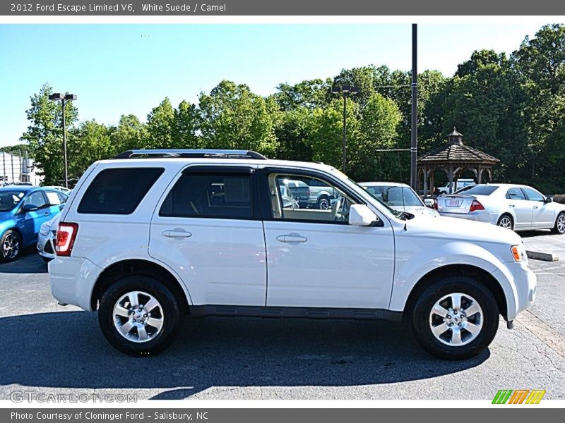 White Suede / Camel 2012 Ford Escape Limited V6