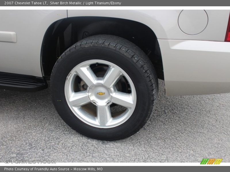 Silver Birch Metallic / Light Titanium/Ebony 2007 Chevrolet Tahoe LT