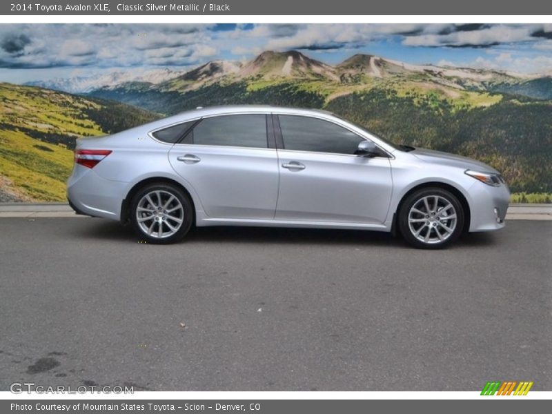 Classic Silver Metallic / Black 2014 Toyota Avalon XLE